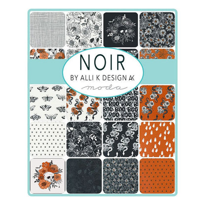 Moda Fabric Pre Cuts Moda Noir Charm Pack 11540PP  - The Sewing Studio