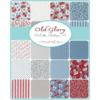 Moda Fabric Pre Cuts Moda Old Glory Mini Charm 5200MC  - The Sewing Studio