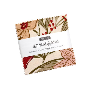 Moda Fabric Pre Cuts Moda Old World Yuletide Mini Charm Pack 45620MC  - The Sewing Studio for sale UK - The Sewing Studio