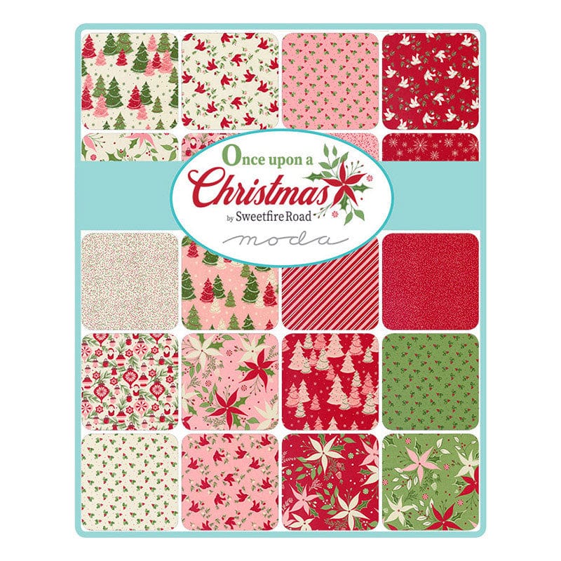 Moda Fabric Pre Cuts Moda Once Upon A Christmas Mini Charm 43160MC  - The Sewing Studio