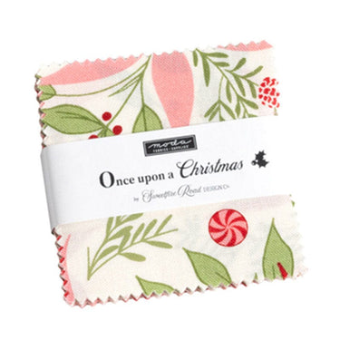 Moda Fabric Pre Cuts Moda Once Upon A Christmas Mini Charm 43160MC  - The Sewing Studio for sale UK - The Sewing Studio