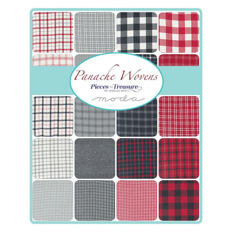 Moda Fabric Pre Cuts Moda Panache Charm Pack 12218PP  - The Sewing Studio