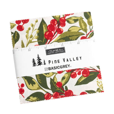 Moda Fabric Pre Cuts Moda Pine Valley Charm Pack 30740PP  - The Sewing Studio for sale UK - The Sewing Studio