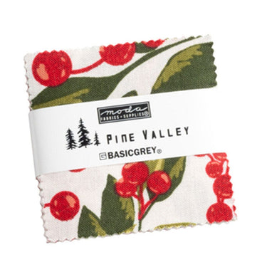 Moda Fabric Pre Cuts Moda Pine Valley Mini Charm 30740MC  - The Sewing Studio for sale UK - The Sewing Studio