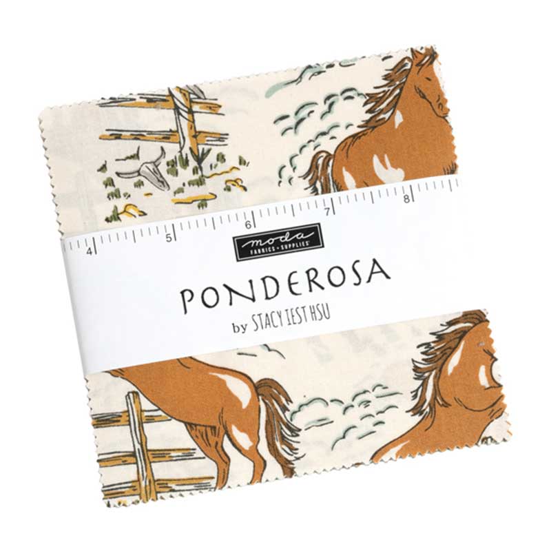 Moda Fabric Pre Cuts Moda Ponderosa Charm Pack 20860PP  - The Sewing Studio