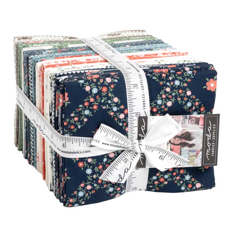 Moda Fabric Pre Cuts Moda Rosemary Cottage Fat Quarter Pack 40 Piece 55310AB  - The Sewing Studio