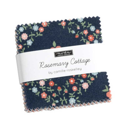 Moda Fabric Pre Cuts Moda Rosemary Cottage Mini Charm 55310MC  - The Sewing Studio