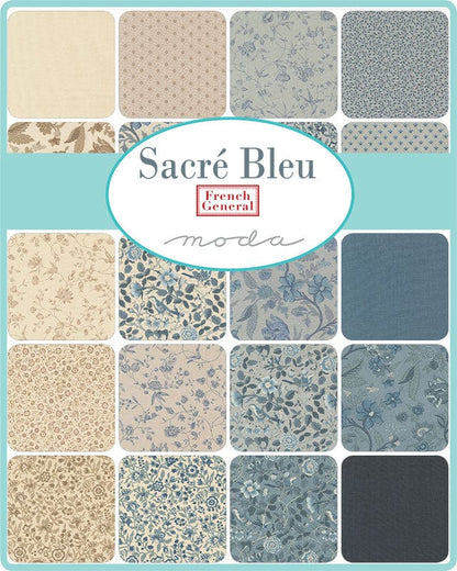 Moda Fabric Pre Cuts Moda Sacre Bleu Fat Quarter Bundle 34 Piece 13970AB  - The Sewing Studio