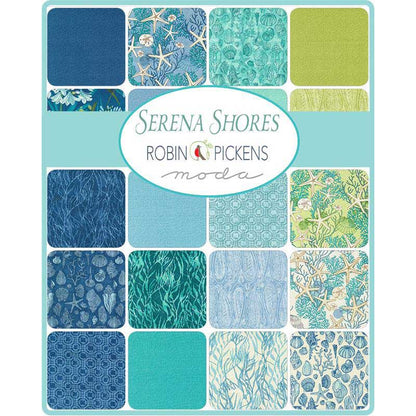 Moda Fabric Pre Cuts Moda Serena Shores Charm Packs 48770PP  - The Sewing Studio