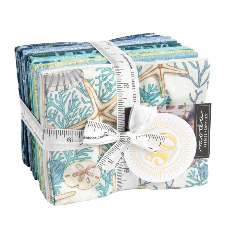 Moda Fabric Pre Cuts Moda Serena Shores Fat Quarter Packs 26 Piece 48770AB  - The Sewing Studio