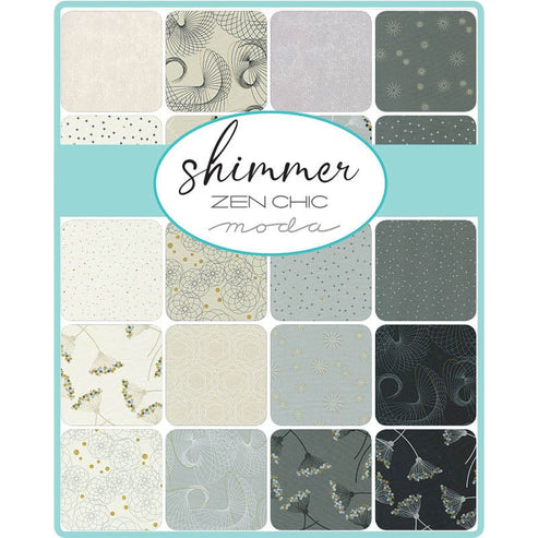 Moda Fabric Pre Cuts Moda Shimmer Charm Pack 1840PP  - The Sewing Studio