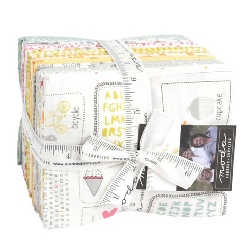 Moda Fabric Pre Cuts Moda Shine Fat Quarter Pack 32 Piece 55670AB  - The Sewing Studio