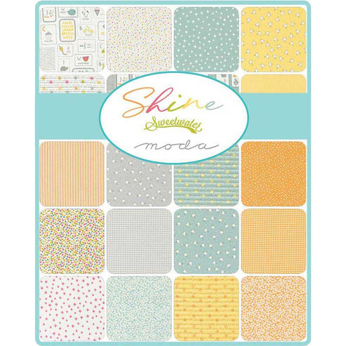 Moda Fabric Pre Cuts Moda Shine Fat Quarter Pack 32 Piece 55670AB  - The Sewing Studio