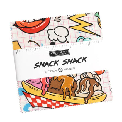 Moda Fabric Pre Cuts Moda Snack Shack Charm Pack 11940PP  - The Sewing Studio