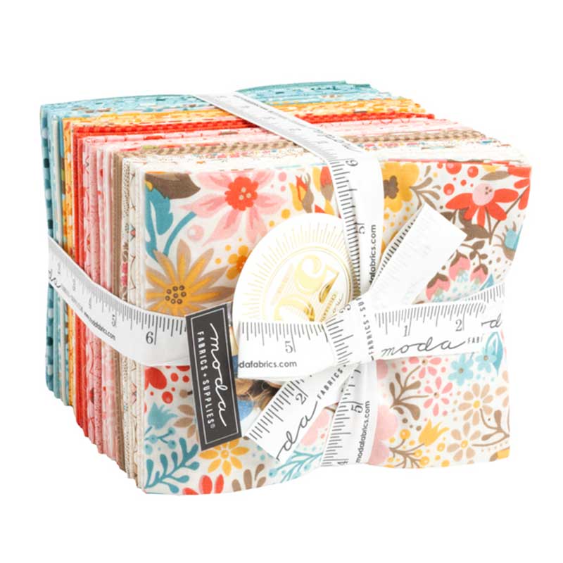 Moda Fabric Pre Cuts Moda Sunday Brunch Fat Quarter Pack 34 Piece 30750AB  - The Sewing Studio