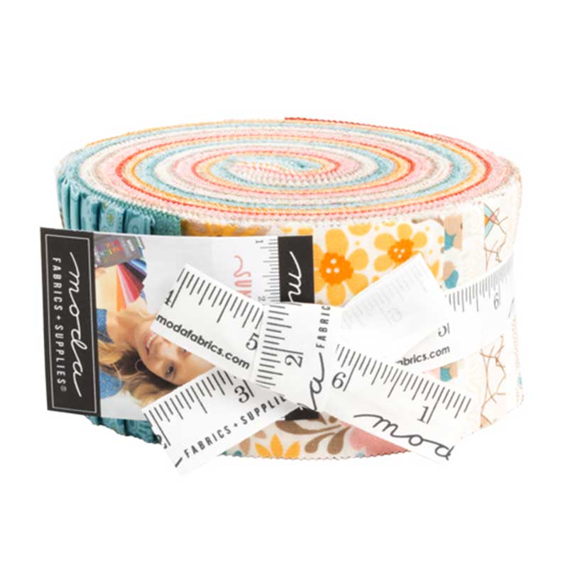 Moda Fabric Pre Cuts Moda Sunday Brunch Jelly Roll 30750JR  - The Sewing Studio