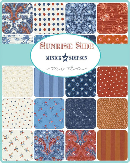 Moda Fabric Pre Cuts Moda Sunrise Side Mini Charm 14960MC