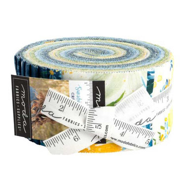 Moda Fabric Pre Cuts Moda Sunshine And Blue Skies Jelly Roll 39820JR  - The Sewing Studio for sale UK - The Sewing Studio