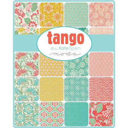 Moda Fabric Pre Cuts Moda Tango Charm Pack 27330PP  - The Sewing Studio