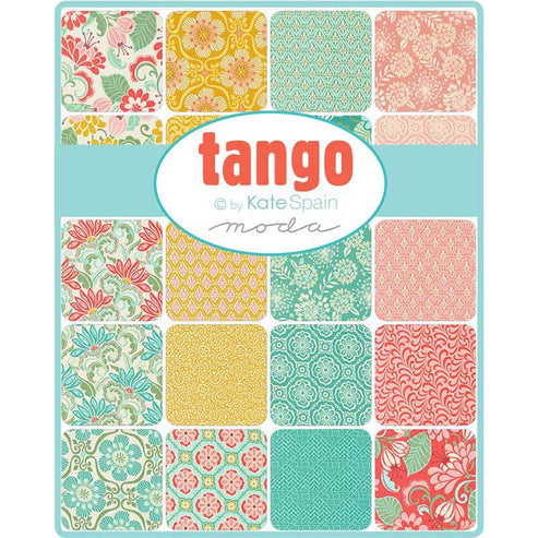 Moda Fabric Pre Cuts Moda Tango Charm Pack 27330PP  - The Sewing Studio