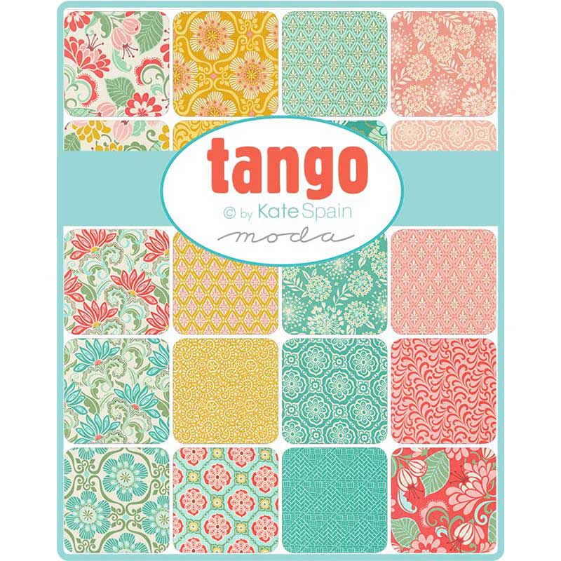 Moda Fabric Pre Cuts Moda Tango Charm Pack 27330PP  - The Sewing Studio