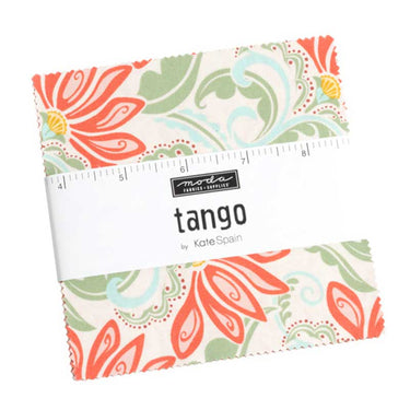 Moda Fabric Pre Cuts Moda Tango Charm Pack 27330PP  - The Sewing Studio for sale UK - The Sewing Studio