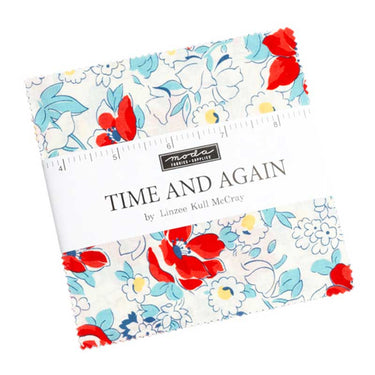 Moda Fabric Pre Cuts Moda Time And Again Charm Pack 23360PP  - The Sewing Studio for sale UK - The Sewing Studio