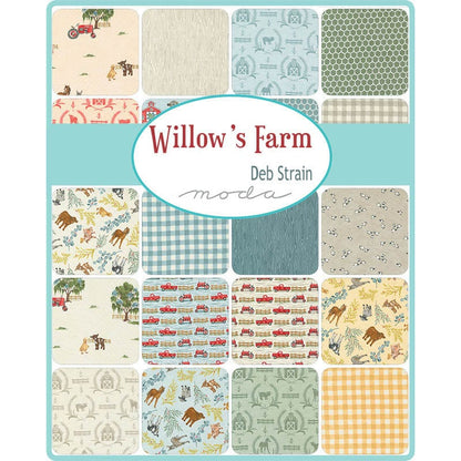 Moda Fabric Pre Cuts Moda Willows Farm Fat Quarter Pack 28 Piece 56100AB  - The Sewing Studio