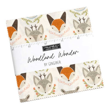 Moda Fabric Pre Cuts Moda Woodland Wonder Charm Pack 48390PP  - The Sewing Studio for sale UK - The Sewing Studio