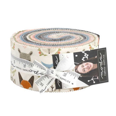 Moda Fabric Pre Cuts Moda Woodland Wonder Jelly Roll 48390JR  - The Sewing Studio for sale UK - The Sewing Studio