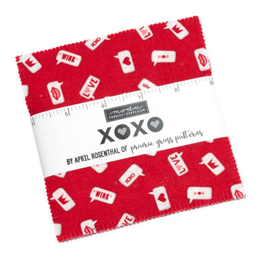 Moda Fabric Pre Cuts Moda Xoxo Charm Pack 24140PP  - The Sewing Studio for sale UK - The Sewing Studio