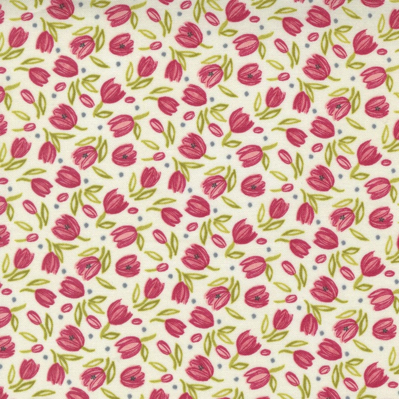 Moda Fabric Moda Tulip Tango  - The Sewing Studio