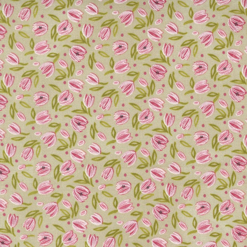 Moda Fabric Moda Tulip Tango  - The Sewing Studio