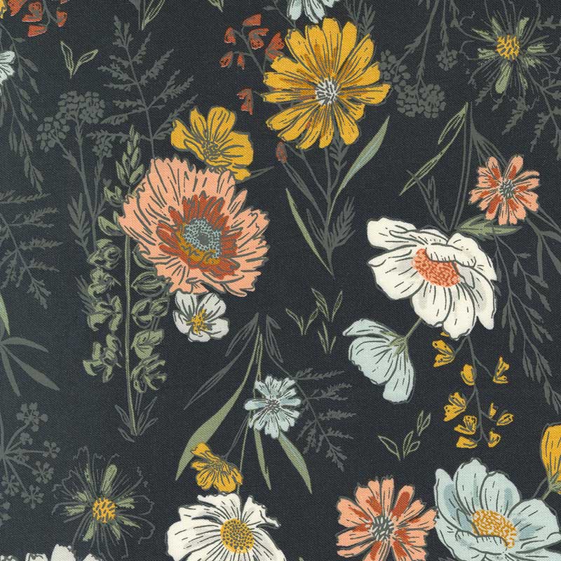 Moda Fabric Moda Woodland Wildflowers  - The Sewing Studio