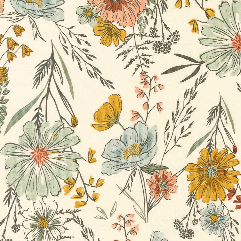 Moda Fabric Moda Woodland Wildflowers  - The Sewing Studio