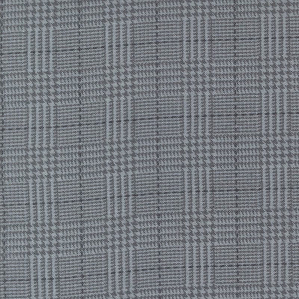 Moda Farmhouse Flannels Iii Box Check Grey Pewter 49277-24F Main Image