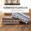 Moda Farmhouse Flannels Iii Small Check Grey Pewter 49276-24F Lifestyle Image