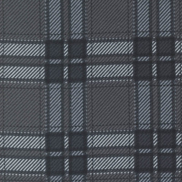 Moda Farmhouse Flannels Iii Moose Plaid Graphite 49278-15F Main Image