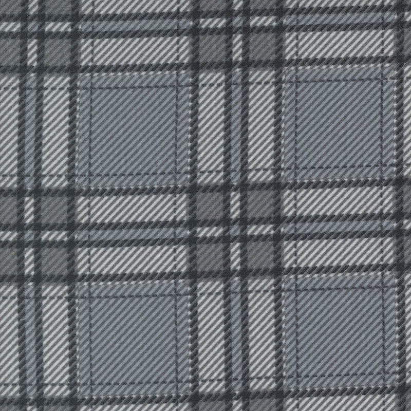 Moda Farmhouse Flannels Iii Moose Plaid Pewter 49278-14F Main Image