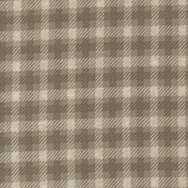 Moda Farmhouse Flannels Iii Square Plaid Cocoa 49273-13F Main Image