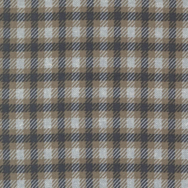 Moda Farmhouse Flannels Iii Square Plaid Pewter 49273-14F Main Image