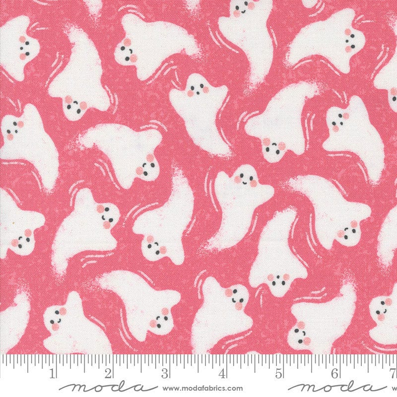 Moda Hey Boo Friendly Ghost Pink 5211-14 Ruler Image