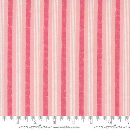 Moda Hey Boo Stripe Pink 5214-13 Ruler Image