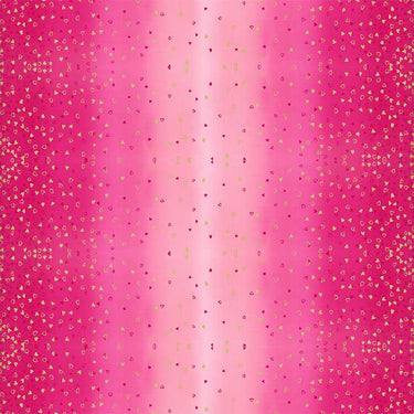 Moda I Heart Ombre Metallic Fuchsia 10875-337M Main Image