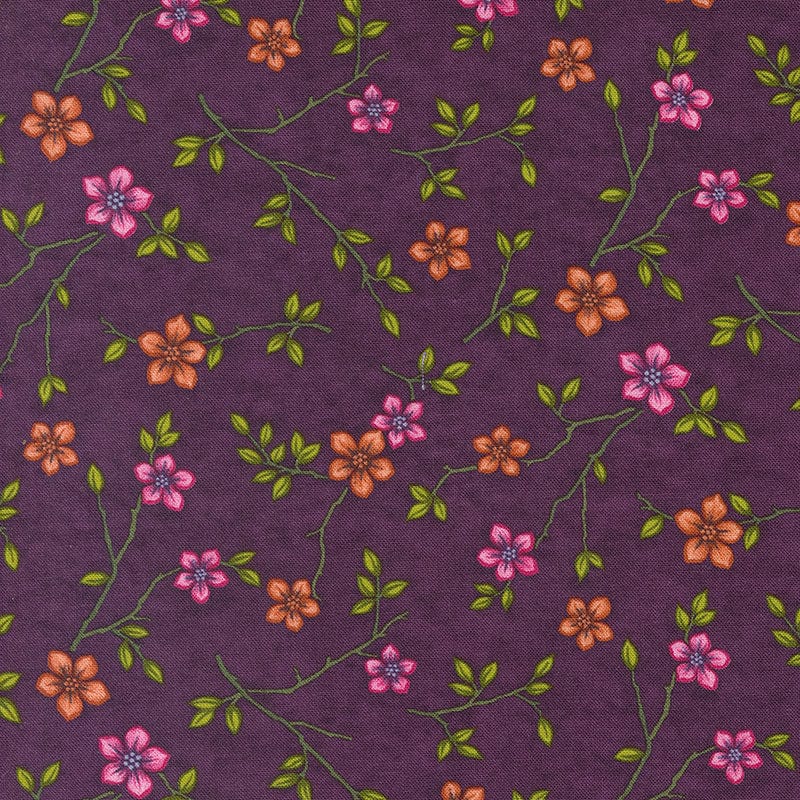 Moda In Bloom Spring Fling Violet 6942-13 Main Image