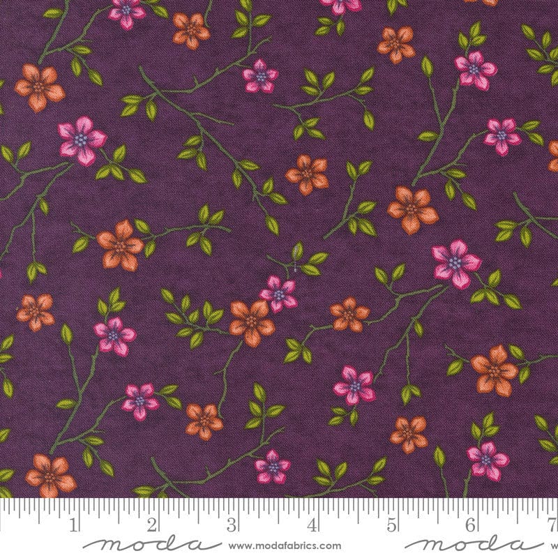 Moda In Bloom Spring Fling Violet 6942-13 Swatch Image