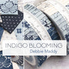 Moda Indigo Blooming Jelly Roll 48090JR Lifestyle Image