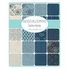 Moda Indigo Blooming Mini Charm 48090MC Swatch Image