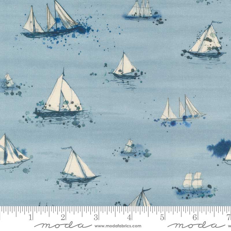 Moda Longshore Marine Day 24612-12 Ruler Image