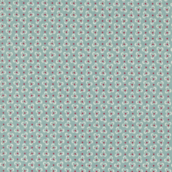 Moda My Summer House Petals Aqua 3044-13 Main Image